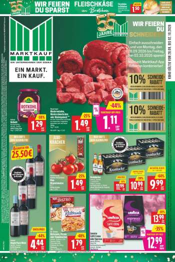 Prospekte Marktkauf - 28.09.2026 - 2.10.2026.