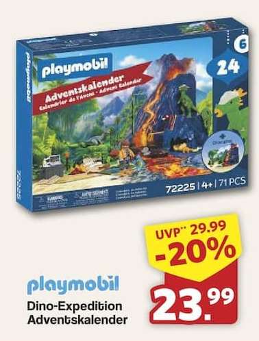 playmobil Dino-Expedition Adventskalender