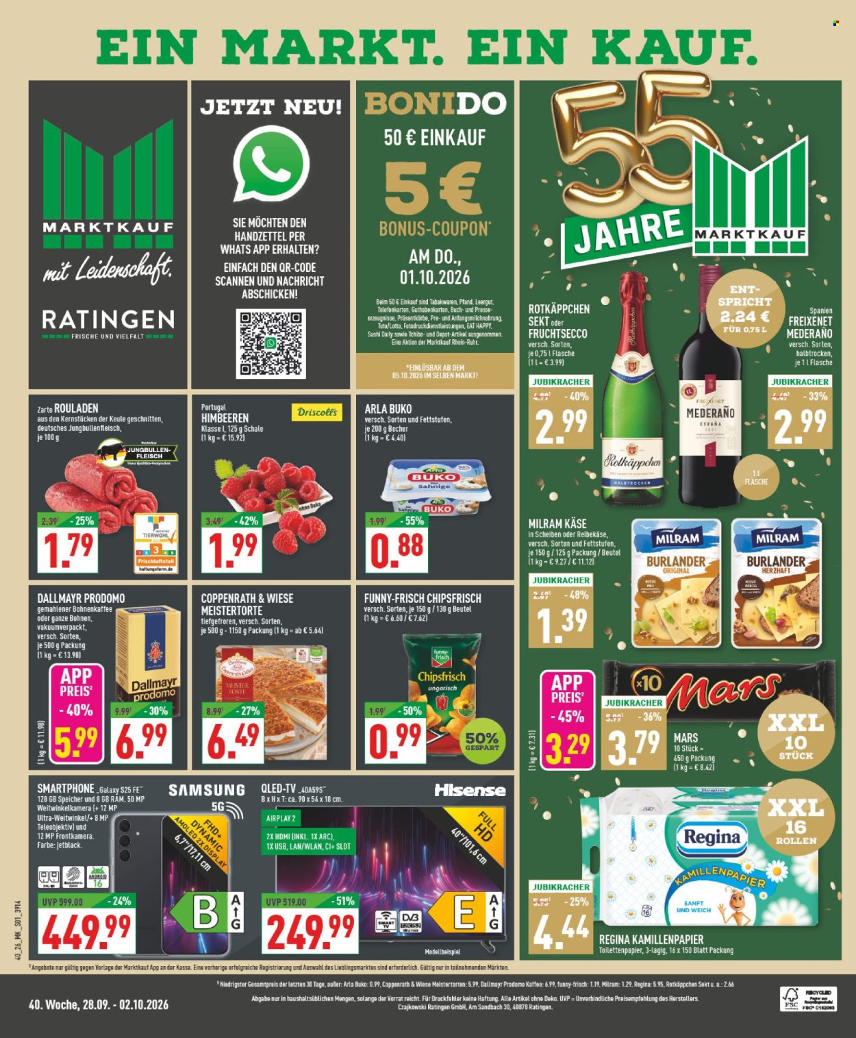 Marktkauf Prospekte  - 28.09.2026 - 2.10.2026. Seite 1