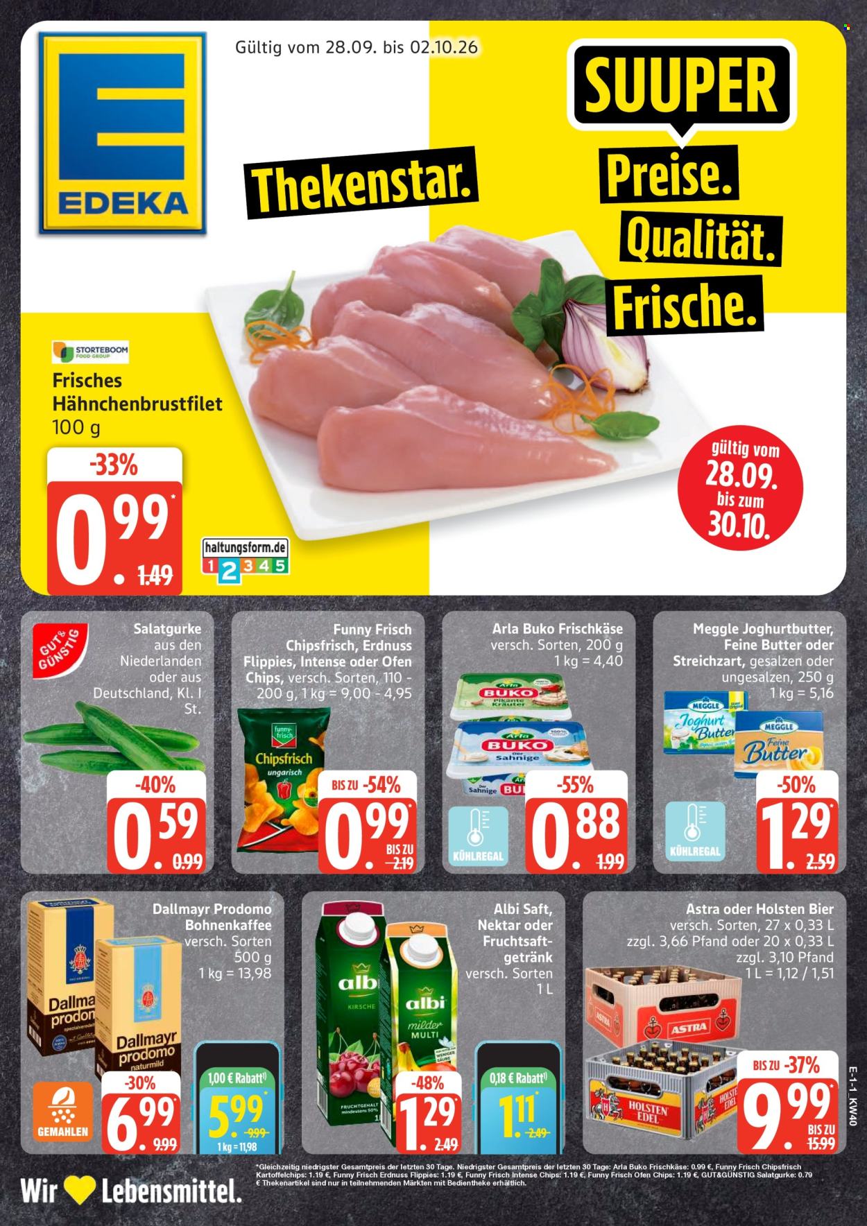 Edeka Prospekte  - 28.09.2026 - 2.10.2026. Seite 1