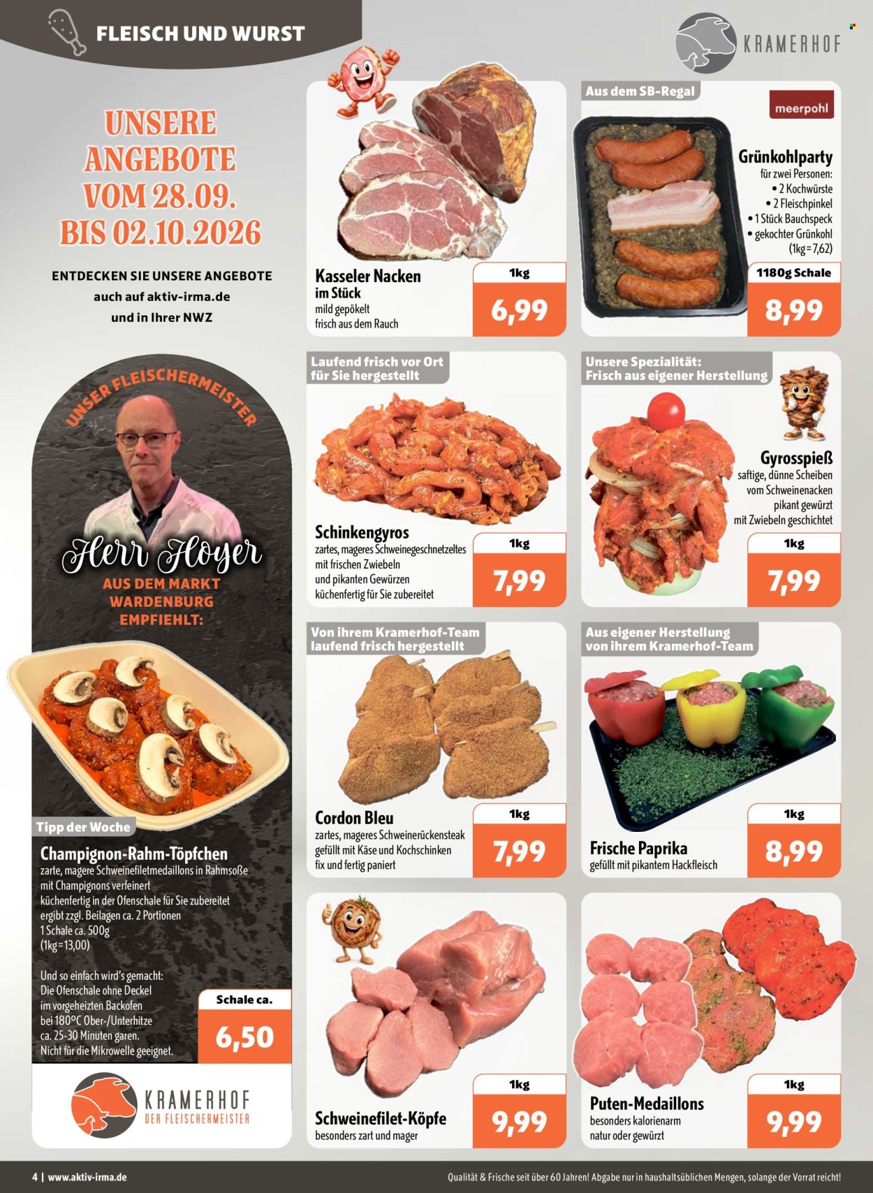 Edeka Prospekte  - 28.09.2026 - 2.10.2026. Seite 4