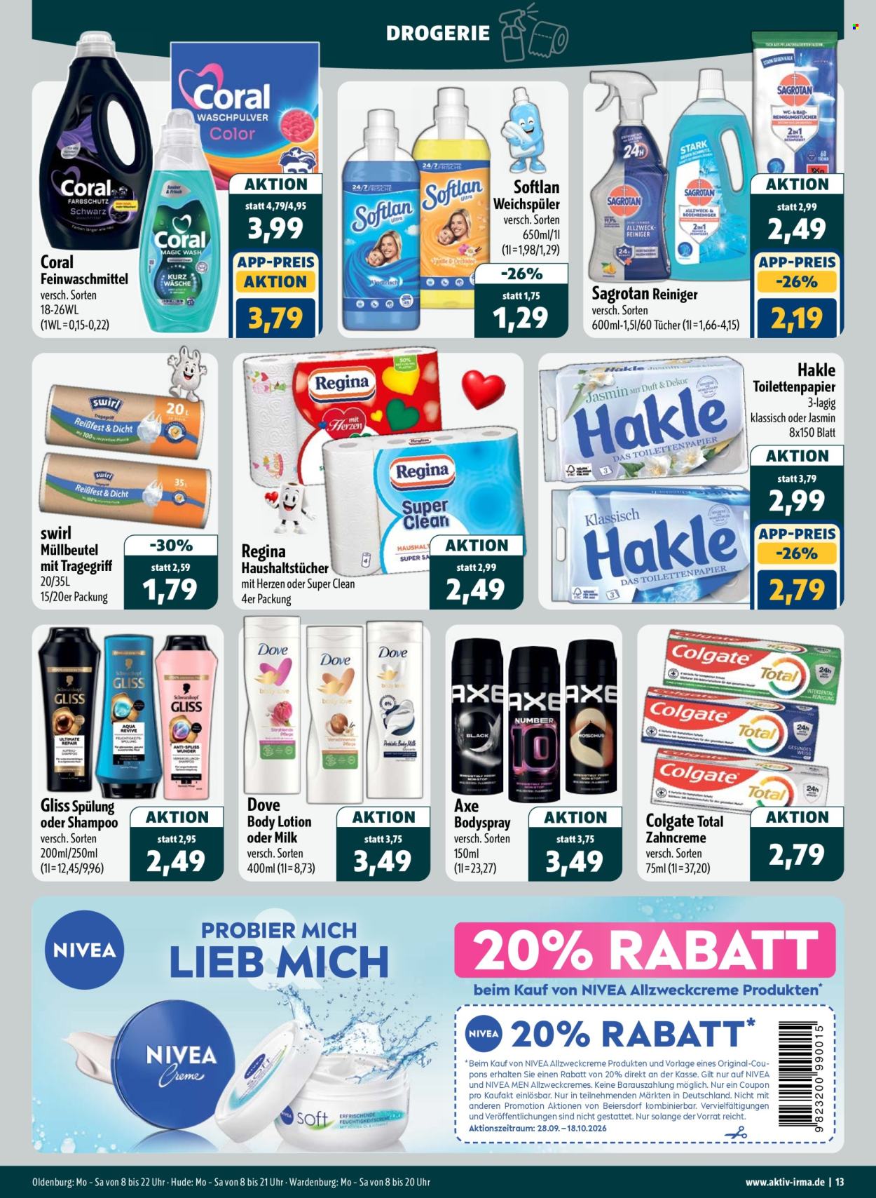 Edeka Prospekte  - 28.09.2026 - 2.10.2026. Seite 13