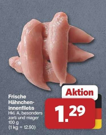 Frische Hähncheninnenfilets