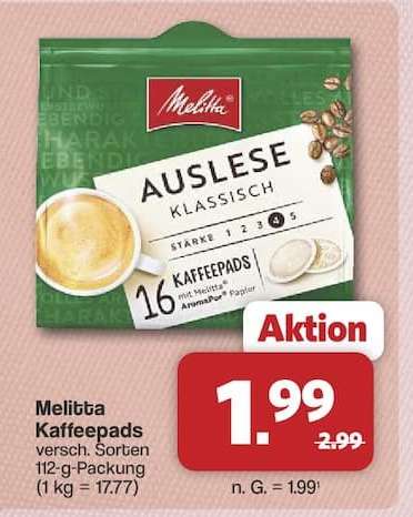 Melitta Kaffeepads