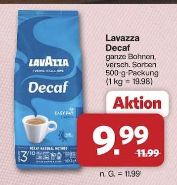 Lavazza Decaf