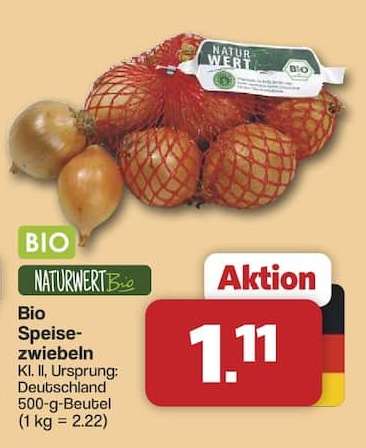 Bio-Speisezwiebeln