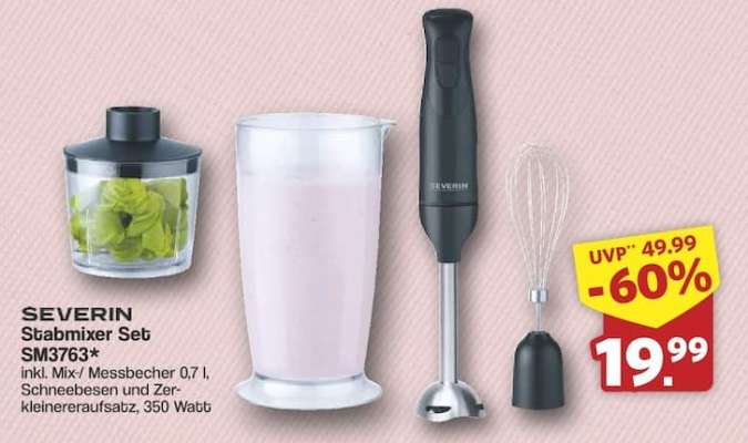 SEVERIN Stabmixer Set SM3763