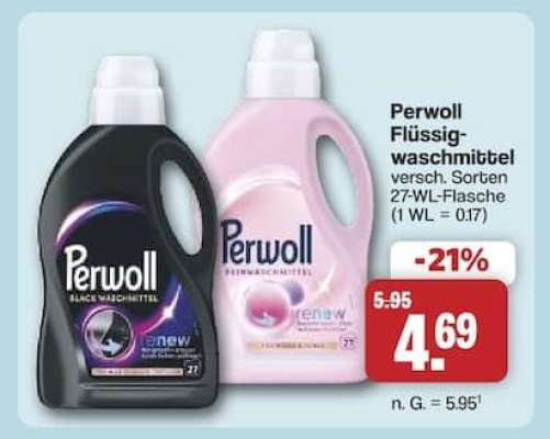 PERWOLL Flüssigwaschmittel
