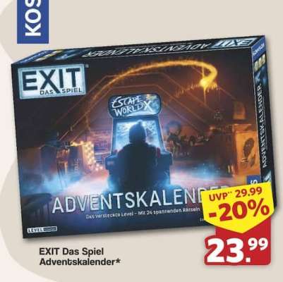 EXIT DAS SPIEL ADVENTSKALENDER