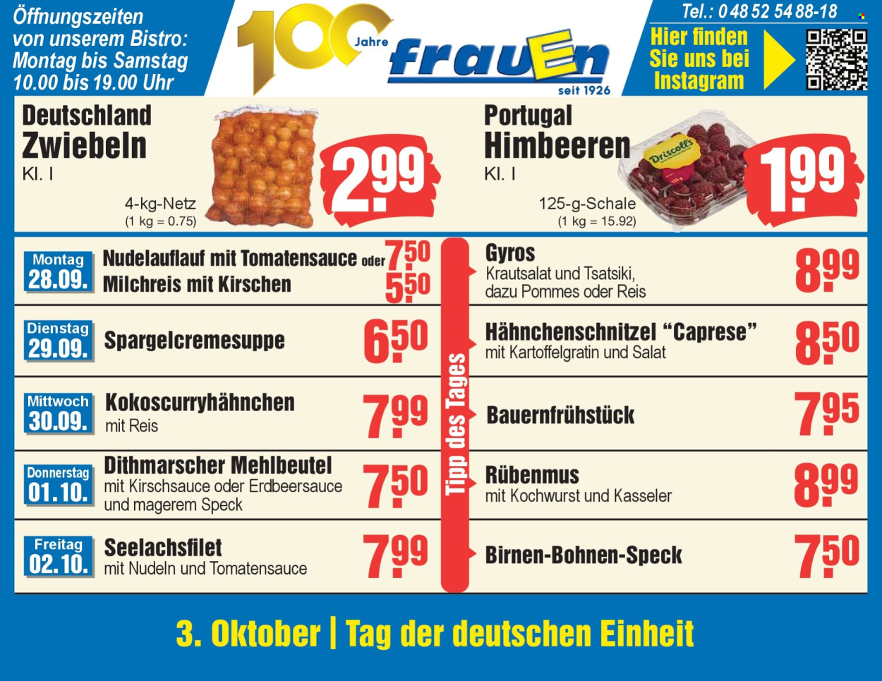 Edeka Prospekte  - 28.09.2026 - 2.10.2026. Seite 1