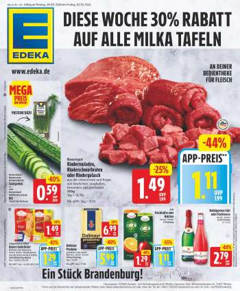 Prospekte Edeka - 28.09.2026 - 2.10.2026.