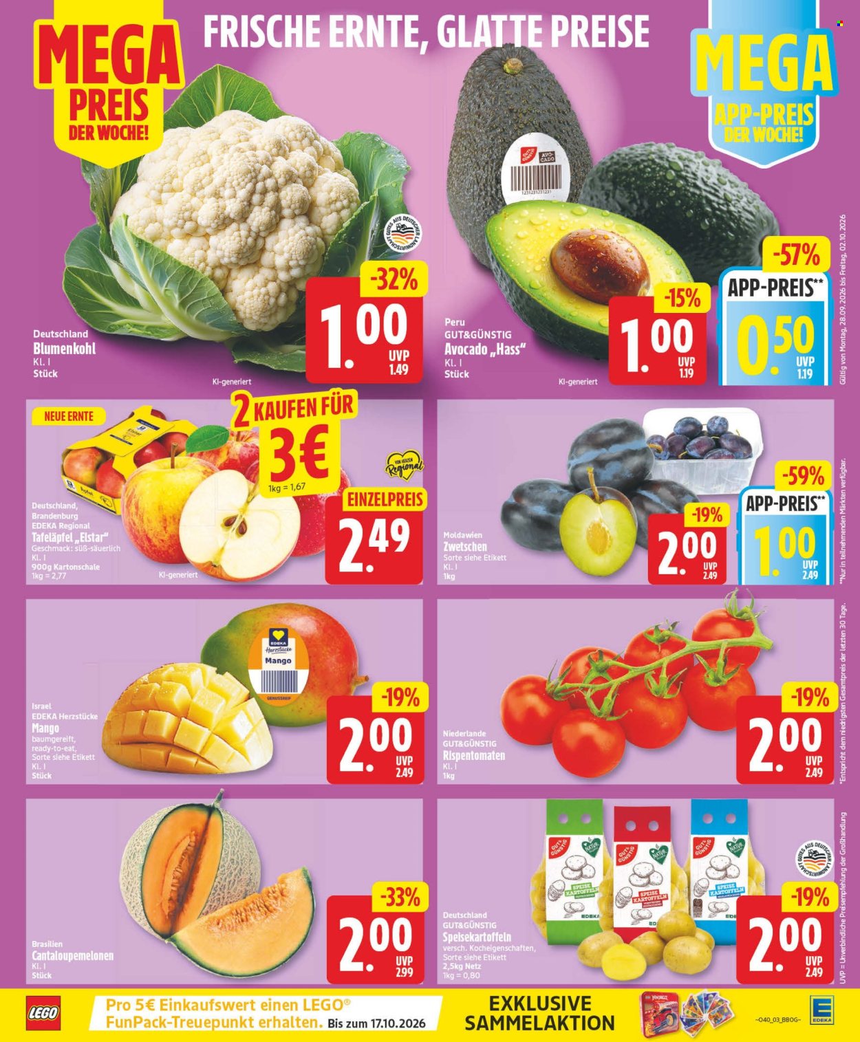 Edeka Prospekte  - 28.09.2026 - 2.10.2026. Seite 3