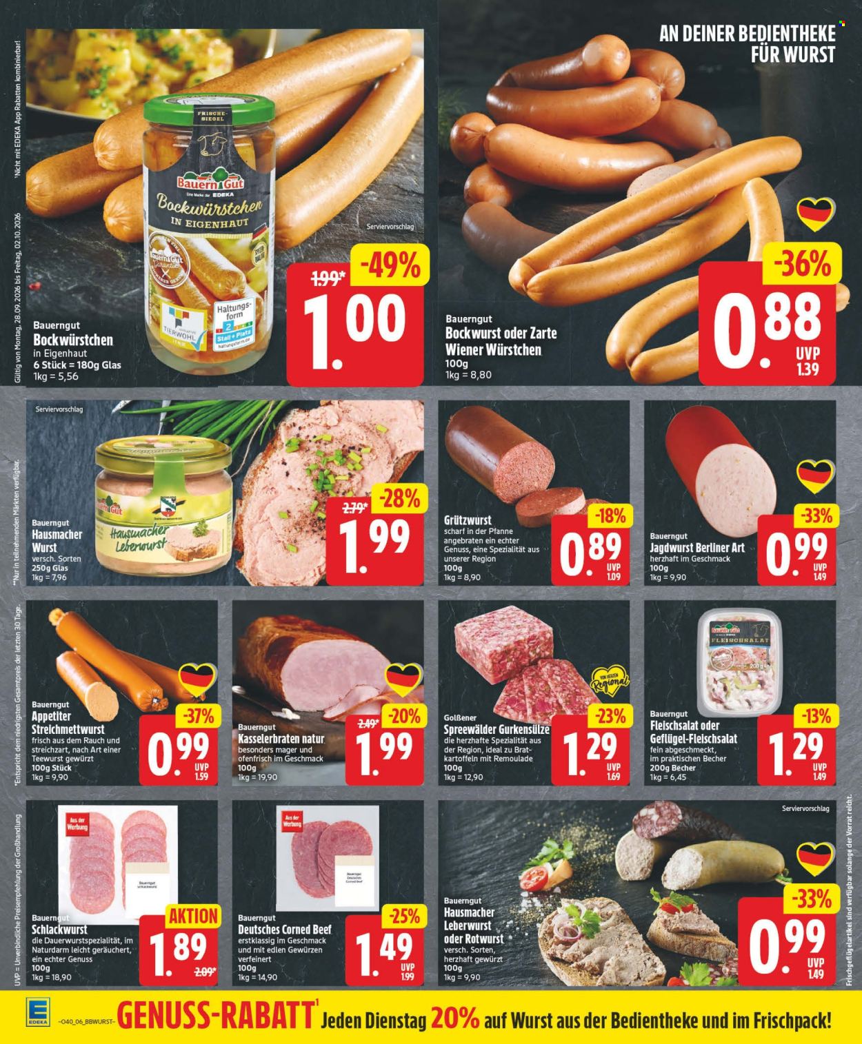 Edeka Prospekte  - 28.09.2026 - 2.10.2026. Seite 6