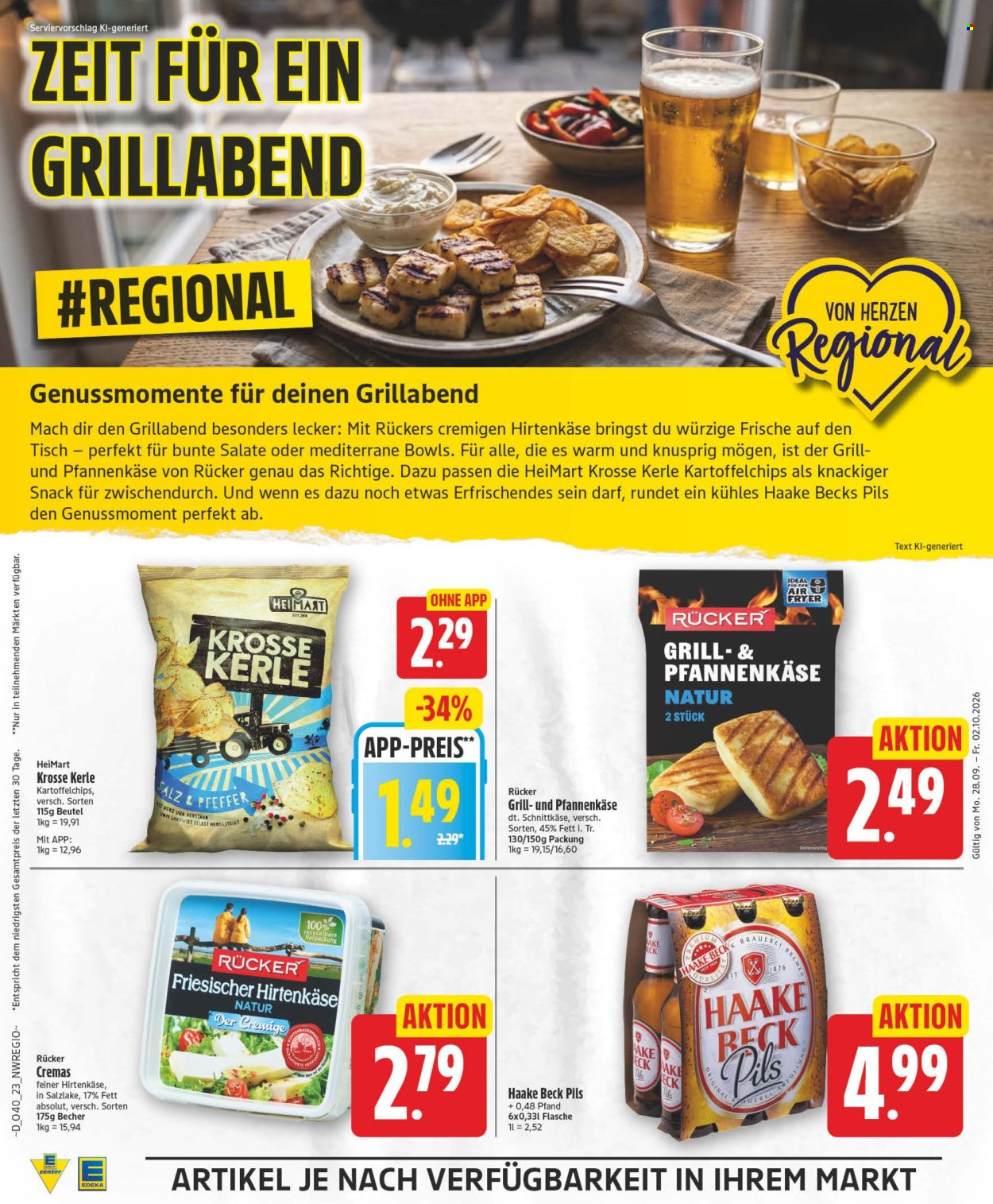 Edeka Prospekte  - 28.09.2026 - 2.10.2026. Seite 22