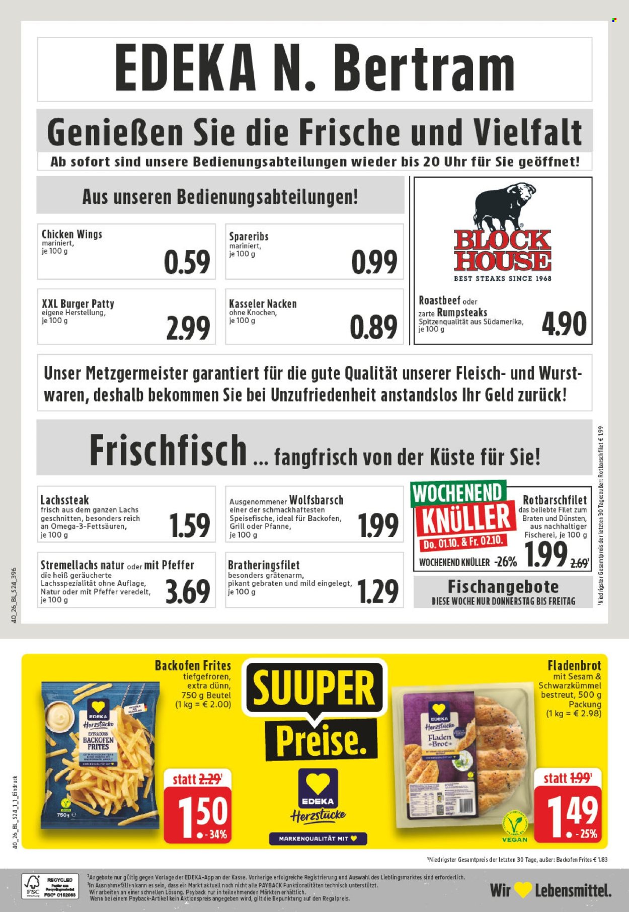 Edeka Prospekte  - 28.09.2026 - 2.10.2026. Seite 26