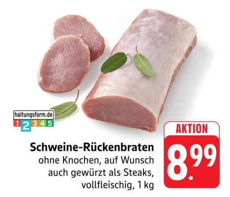 Schweine-Rückenbraten