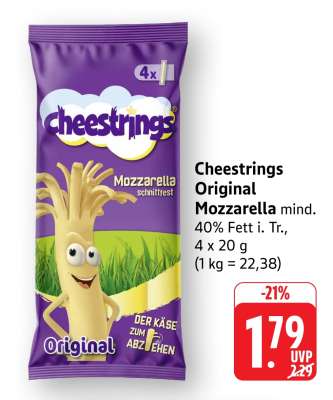 Cheestrings Original Mozzarella