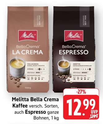 Melitta Bella Crema Kaffee