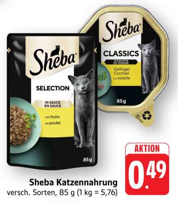 SHEBA Katzennahrung