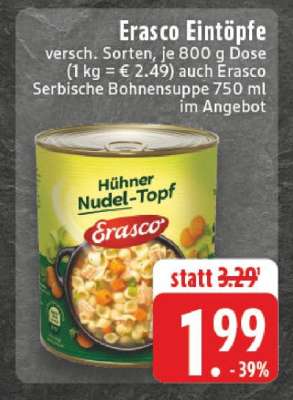 Erasco Eintöpfe