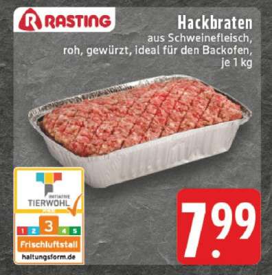 Rasting Hackbraten