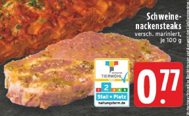Schweinenackensteaks