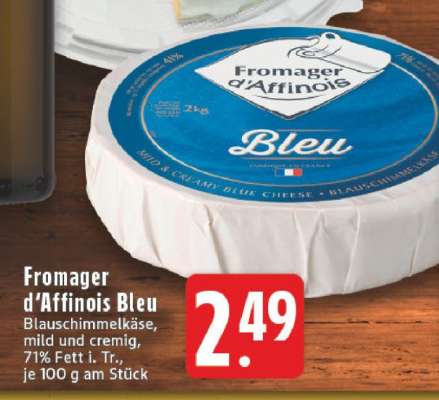 Fromager d'Affinois Bleu
