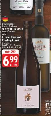 Weingut Lucashof / Kloster Eberbach Riesling Classic