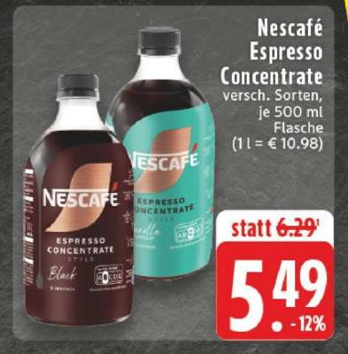 Nescafé Espresso Concentrate