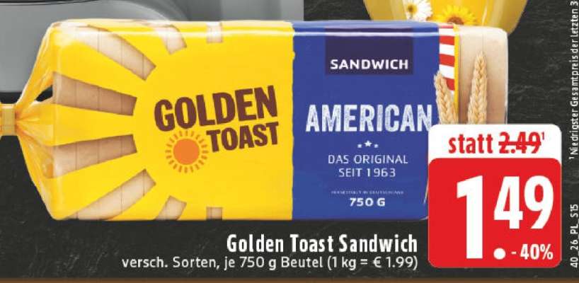 Golden Toast Sandwich