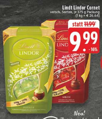 Lindt Lindor Cornet