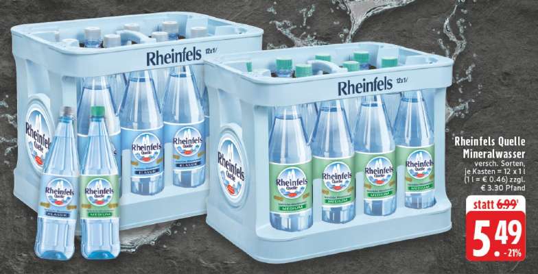 Rheinfels Quelle Mineralwasser