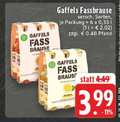 Gaffels Fassbrause
