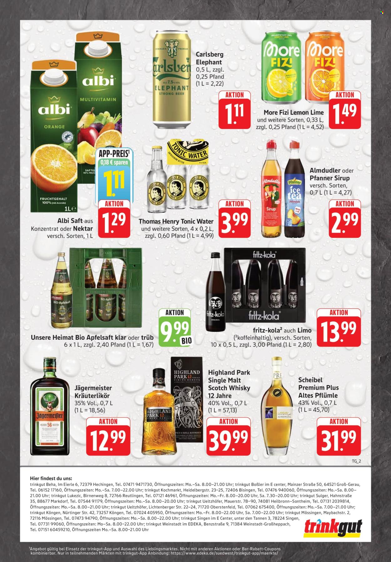 Edeka Getränkemarkt Prospekte  - 28.09.2026 - 2.10.2026. Seite 2