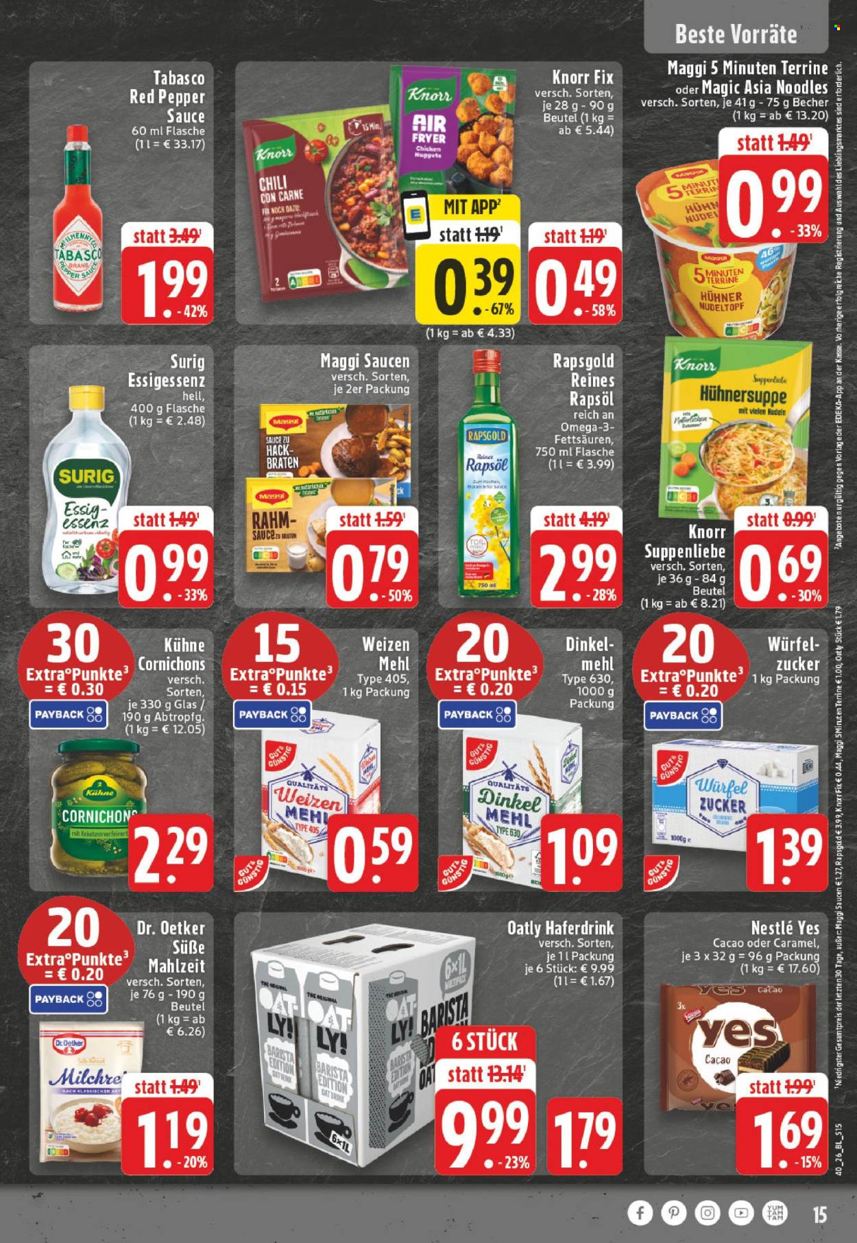 Edeka Prospekte  - 28.09.2026 - 2.10.2026. Seite 15