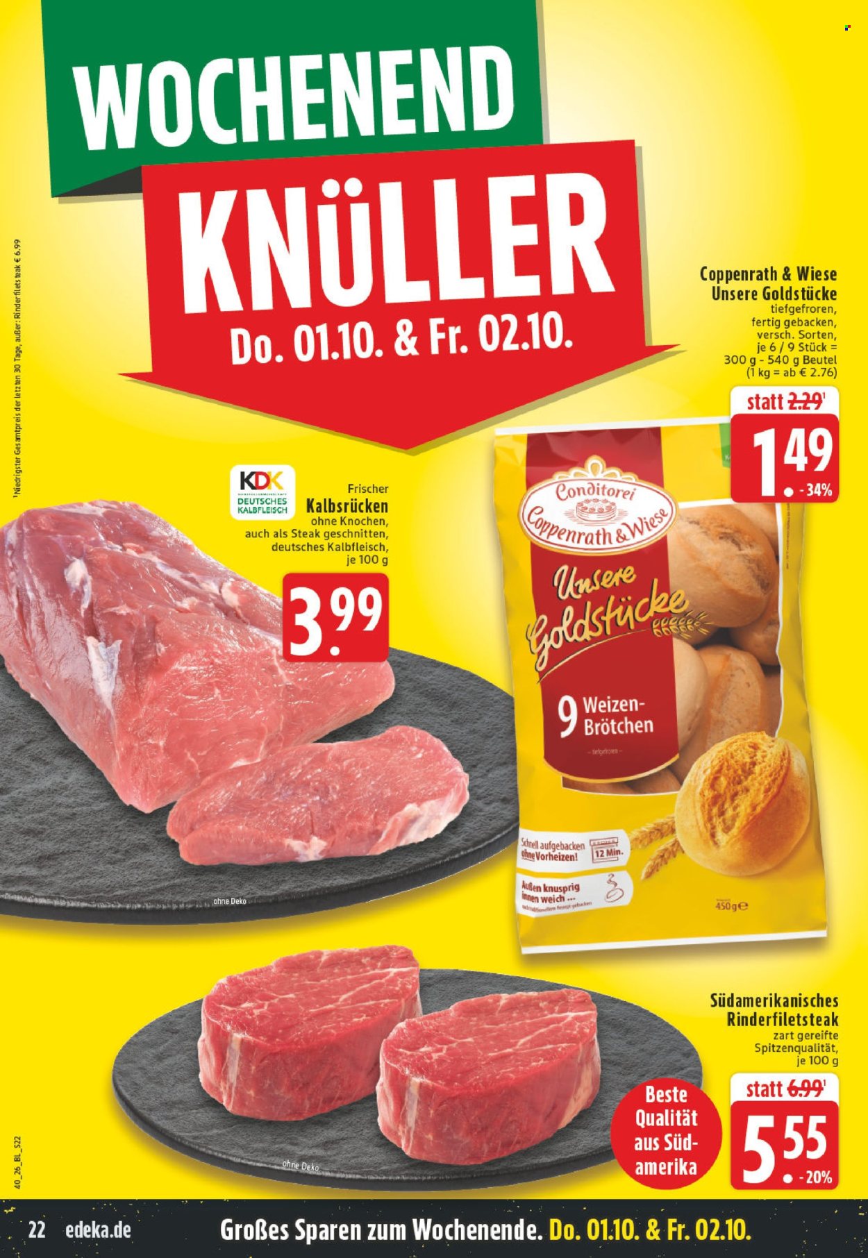 Edeka Prospekte  - 28.09.2026 - 2.10.2026. Seite 22