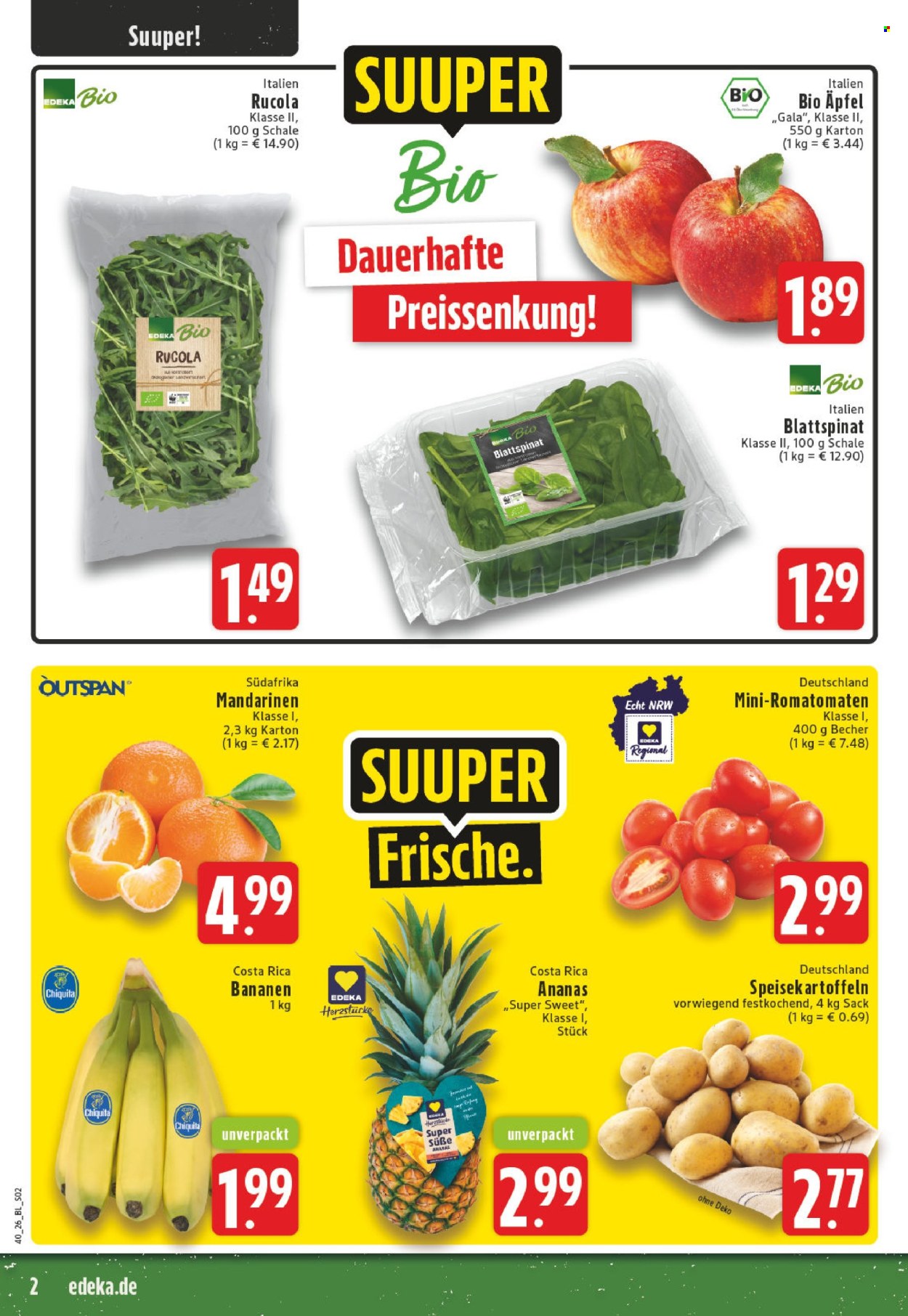 Edeka Prospekte  - 28.09.2026 - 2.10.2026. Seite 2
