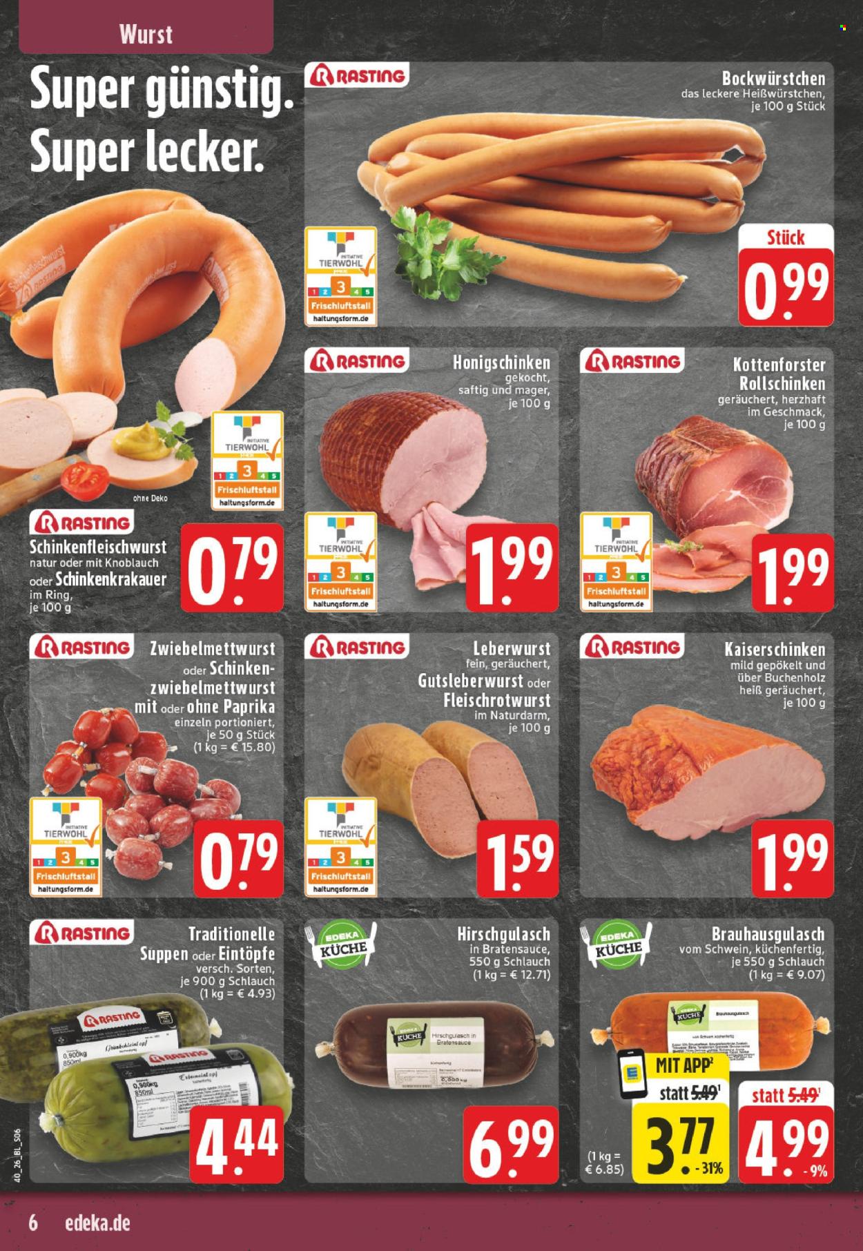 Edeka Prospekte  - 28.09.2026 - 2.10.2026. Seite 6