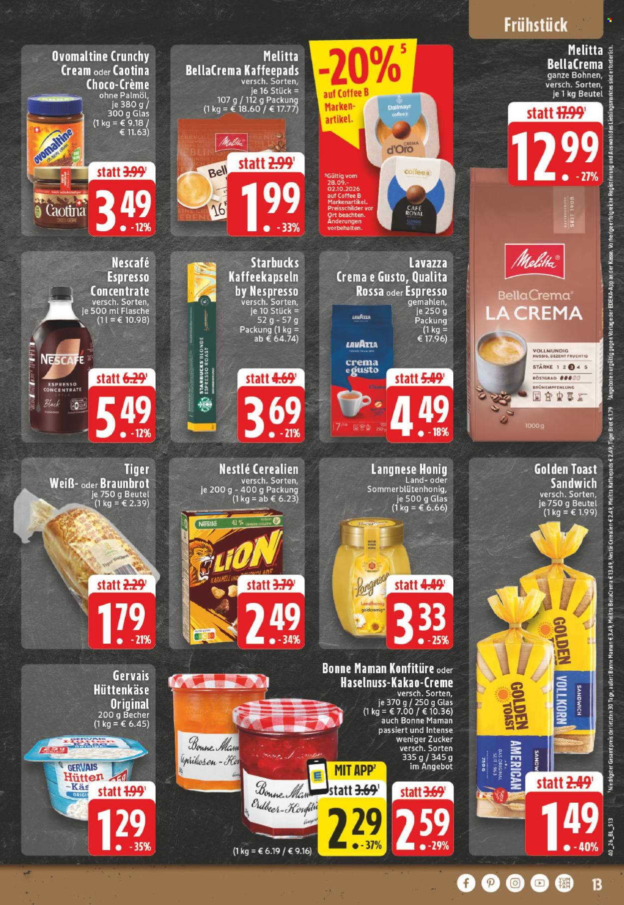 Edeka Prospekte  - 28.09.2026 - 2.10.2026. Seite 13