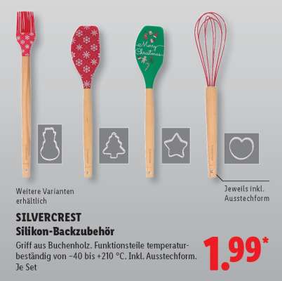 SILVERCREST Silikon-Backzubehör