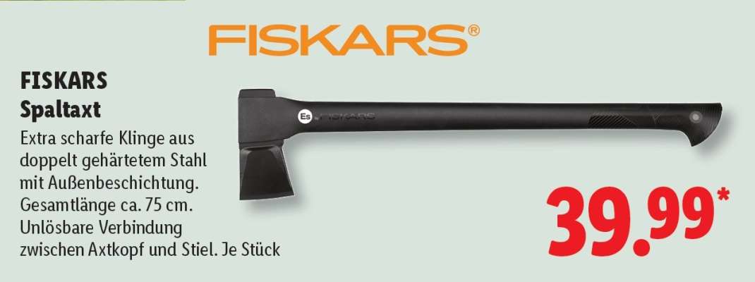 Fiskars Spaltaxt