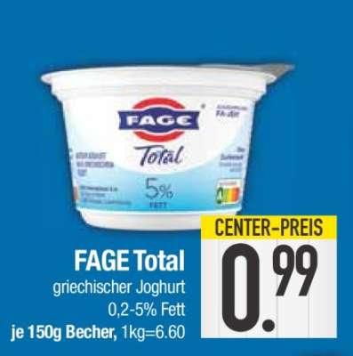 Fage Total griechischer Joghurt