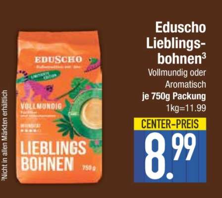 Eduscho Lieblingsbohnen