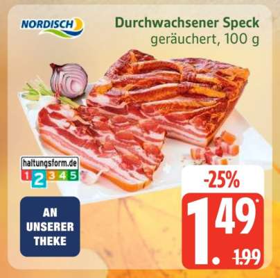 Durchwachsener Speck