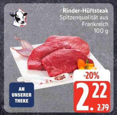 Rinder-Hüftsteak