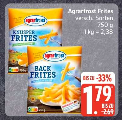 Agrarfrost Frites