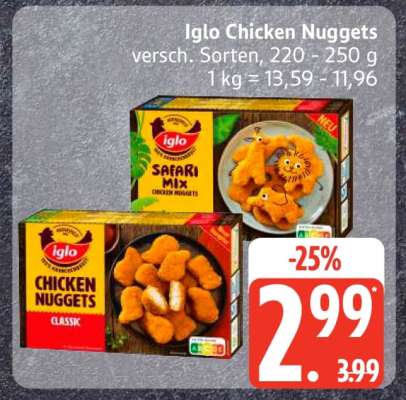 iglo Chicken-Nuggets