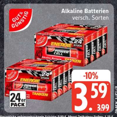 Alkaline-Batterien