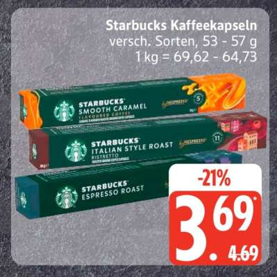 STARBUCKS Kaffeekapseln