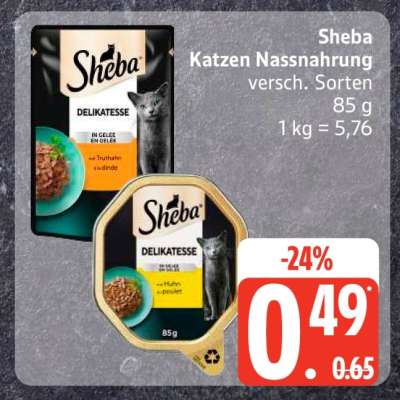 Sheba Katzen- nassnahrung*